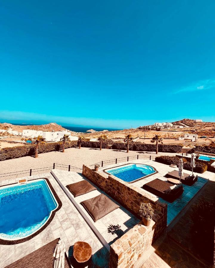 Aurora Mykonos Villas คาลาฟาติส ภายนอก รูปภาพ