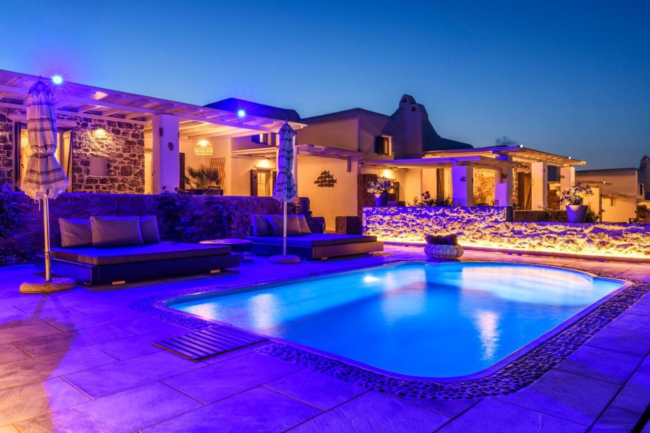 Aurora Mykonos Villas คาลาฟาติส ภายนอก รูปภาพ