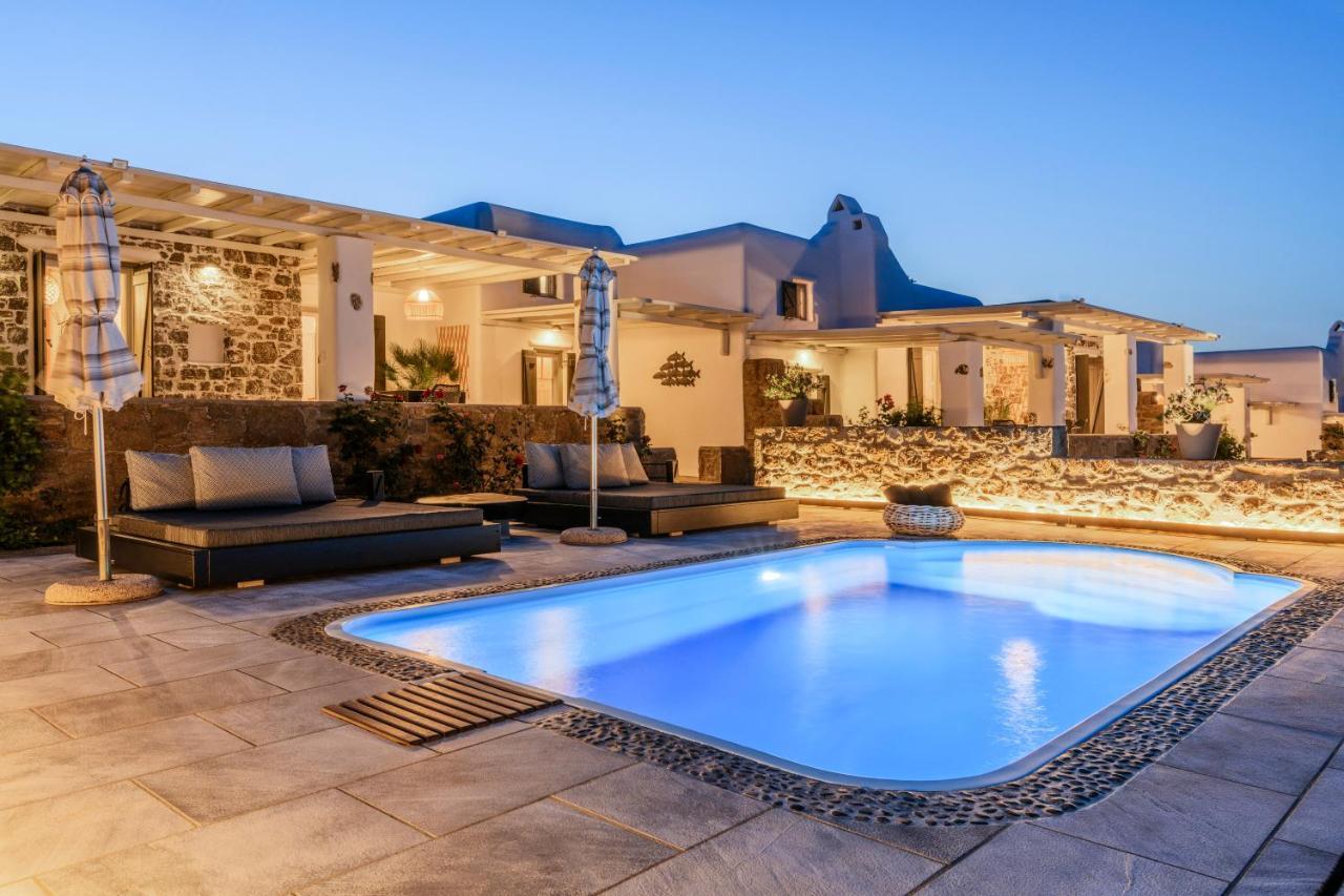 Aurora Mykonos Villas คาลาฟาติส ภายนอก รูปภาพ