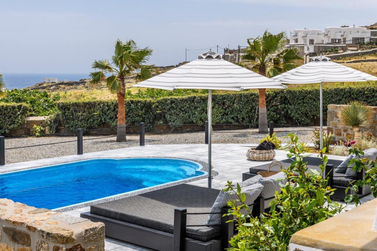 Aurora Mykonos Villas คาลาฟาติส ภายนอก รูปภาพ