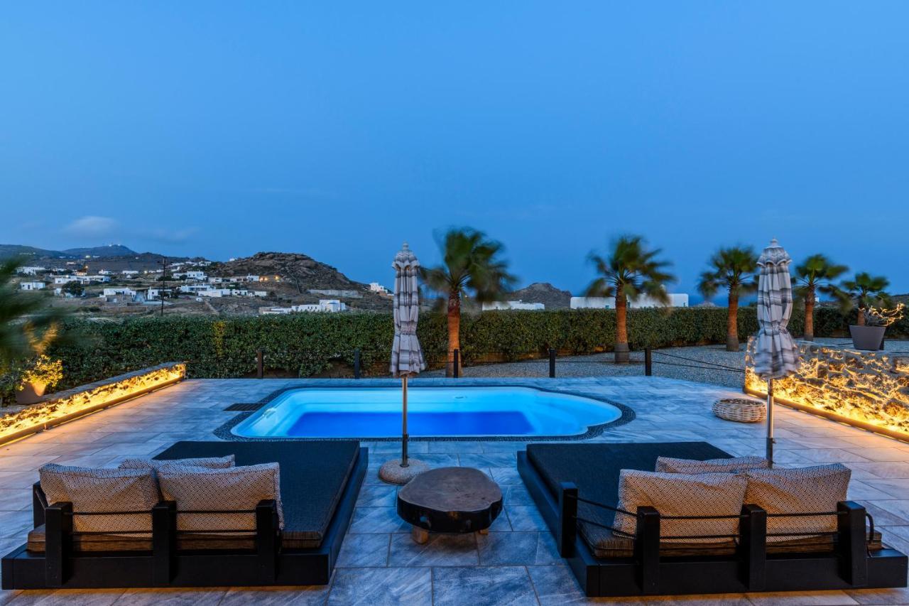 Aurora Mykonos Villas คาลาฟาติส ภายนอก รูปภาพ