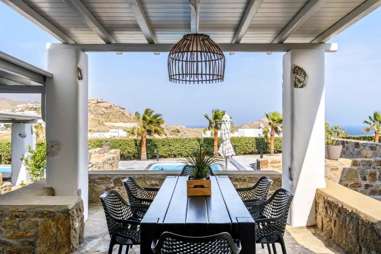 Aurora Mykonos Villas คาลาฟาติส ภายนอก รูปภาพ