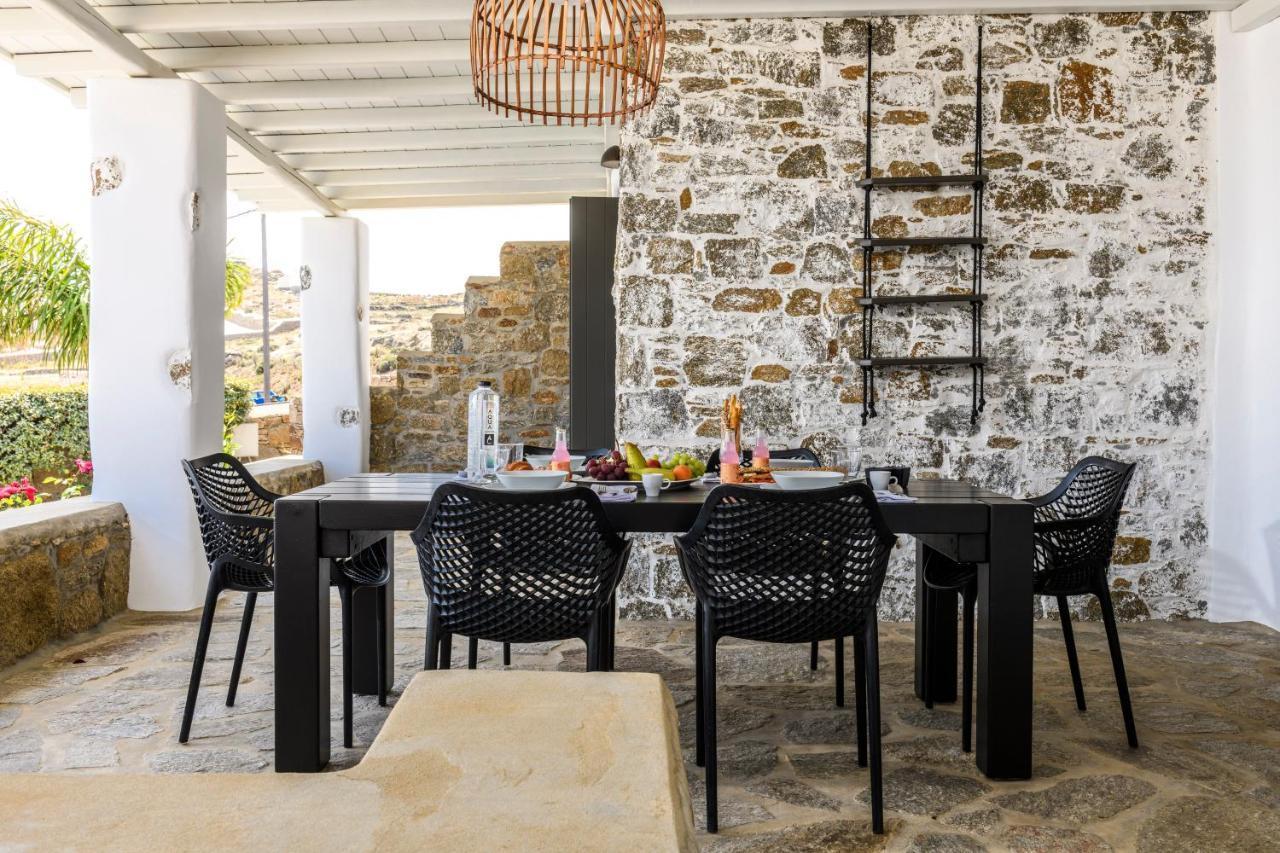 Aurora Mykonos Villas คาลาฟาติส ภายนอก รูปภาพ