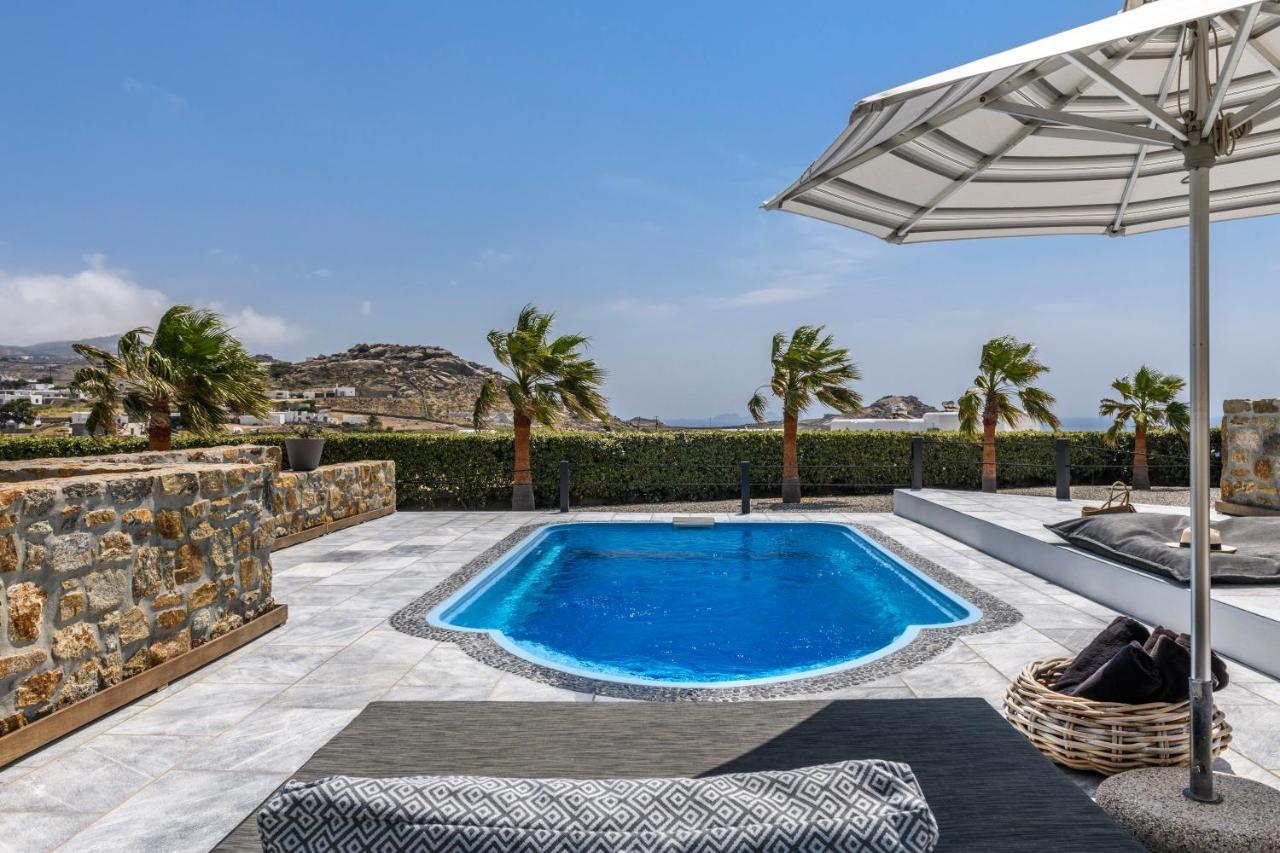 Aurora Mykonos Villas คาลาฟาติส ภายนอก รูปภาพ
