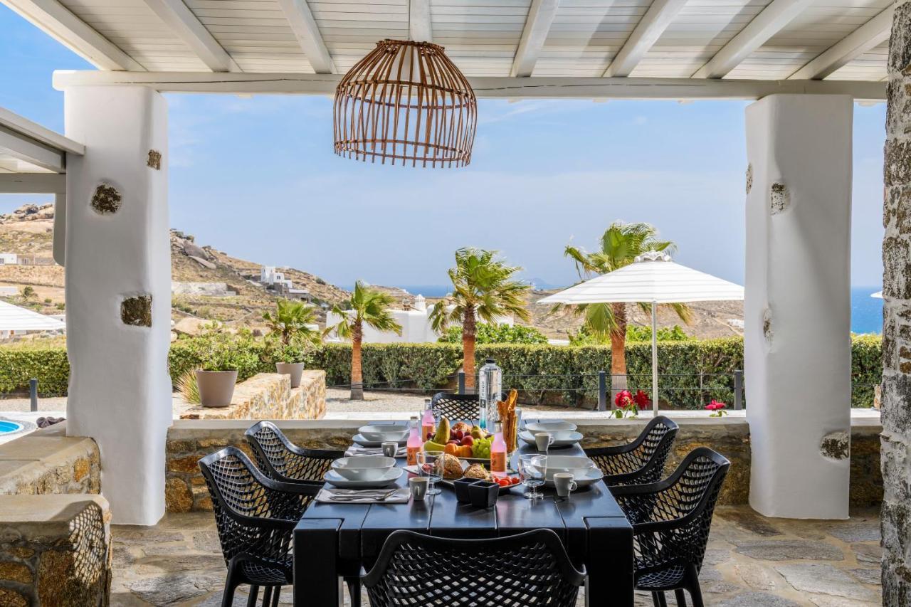 Aurora Mykonos Villas คาลาฟาติส ภายนอก รูปภาพ