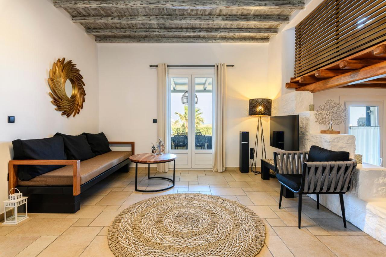 Aurora Mykonos Villas คาลาฟาติส ภายนอก รูปภาพ