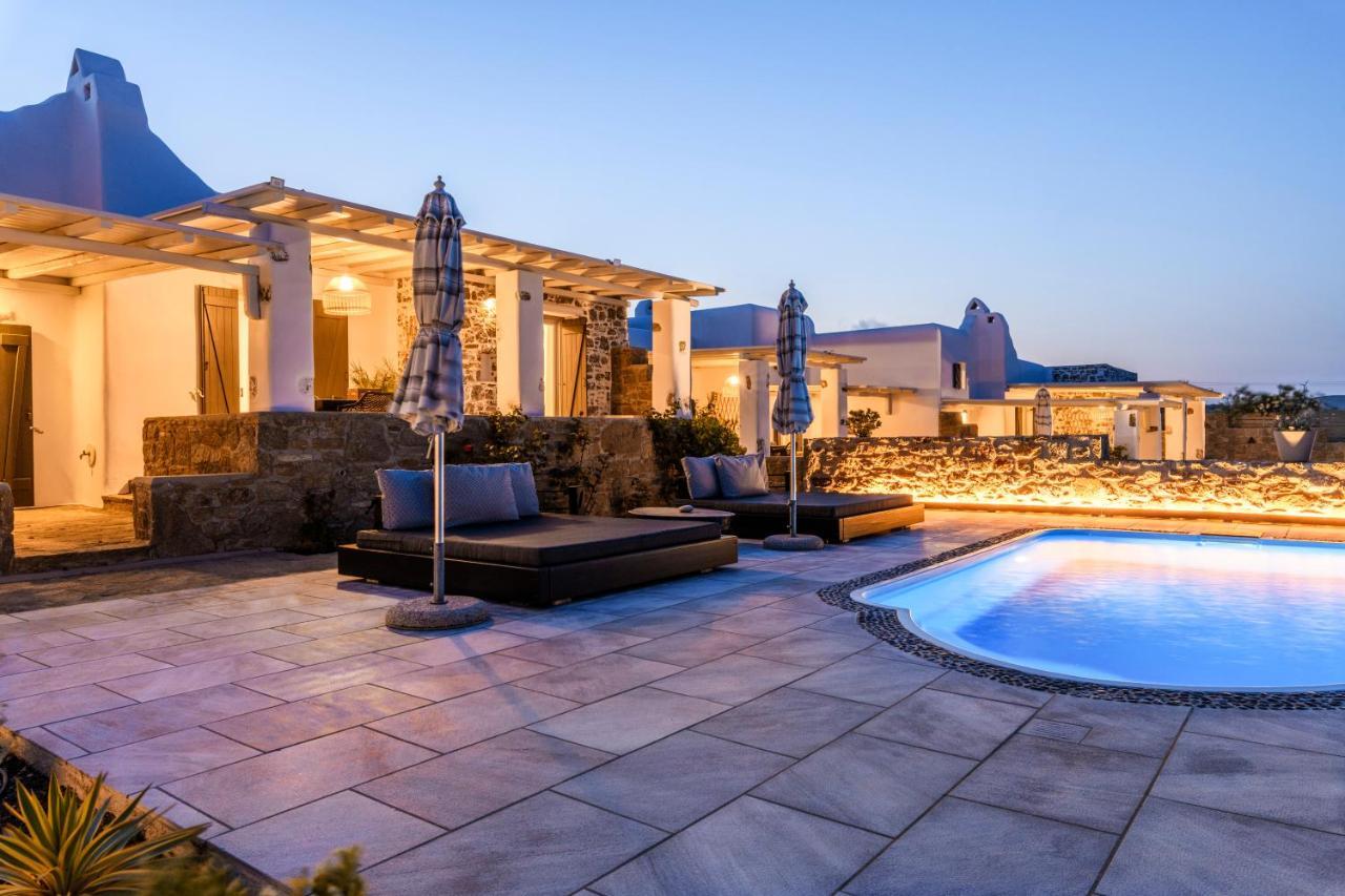 Aurora Mykonos Villas คาลาฟาติส ภายนอก รูปภาพ